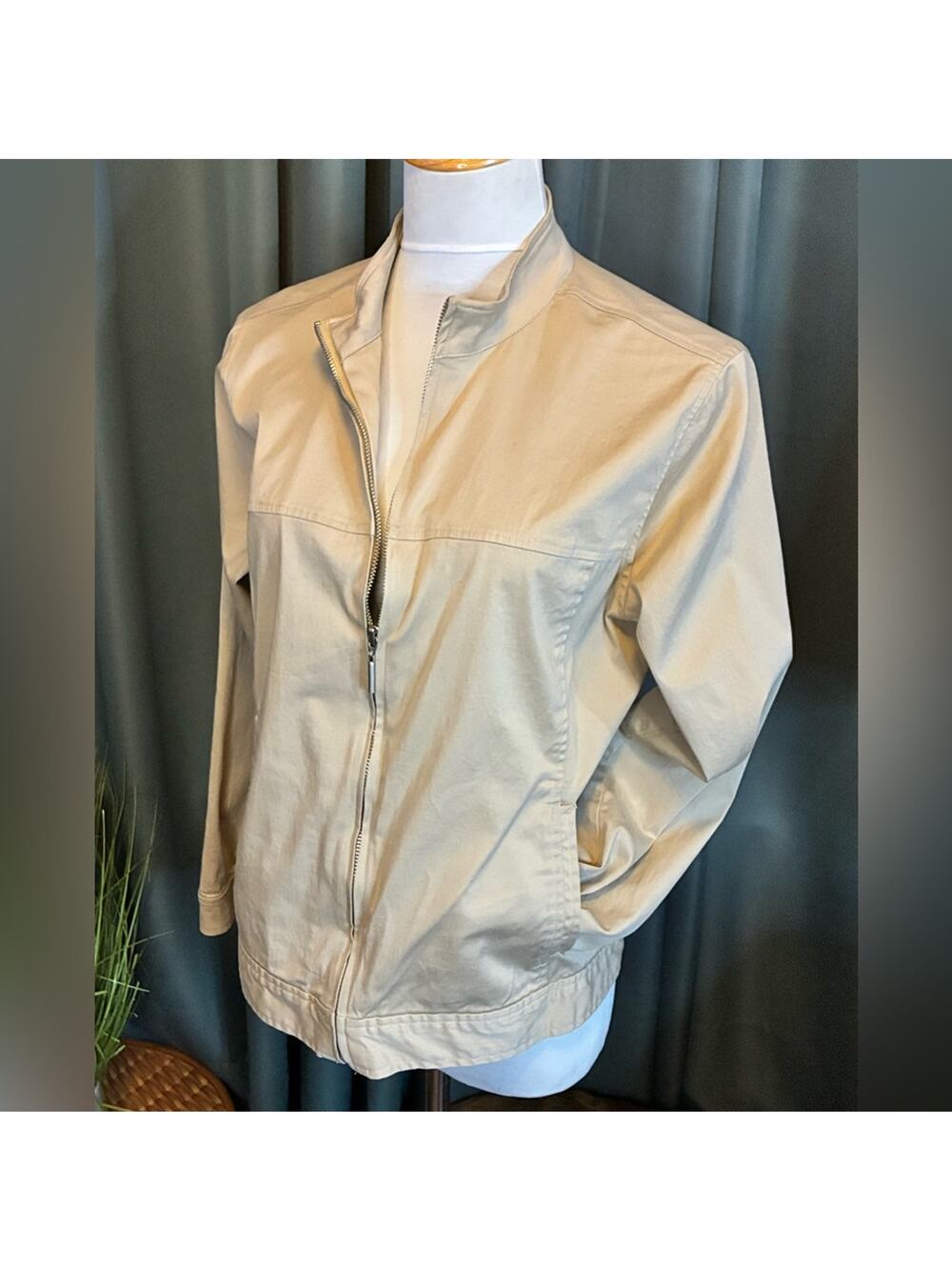 Liz Claiborne Beige Utility Jacket
